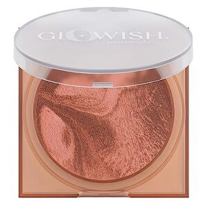 Huda Beauty 04 Deep Tan Glowish Soft Radiance Bronzing Powder